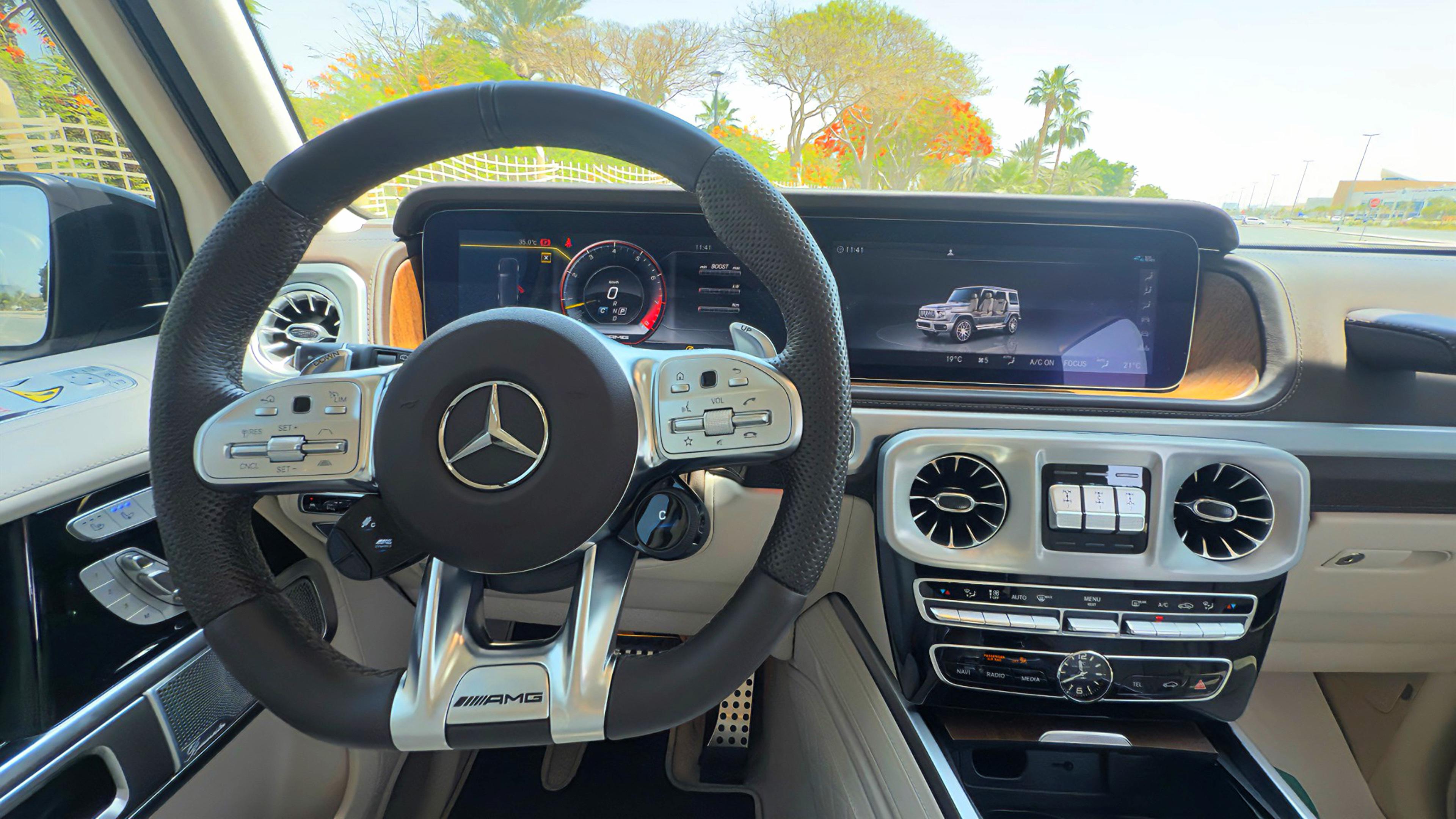 Rent AMG G63 2023 in Dubai