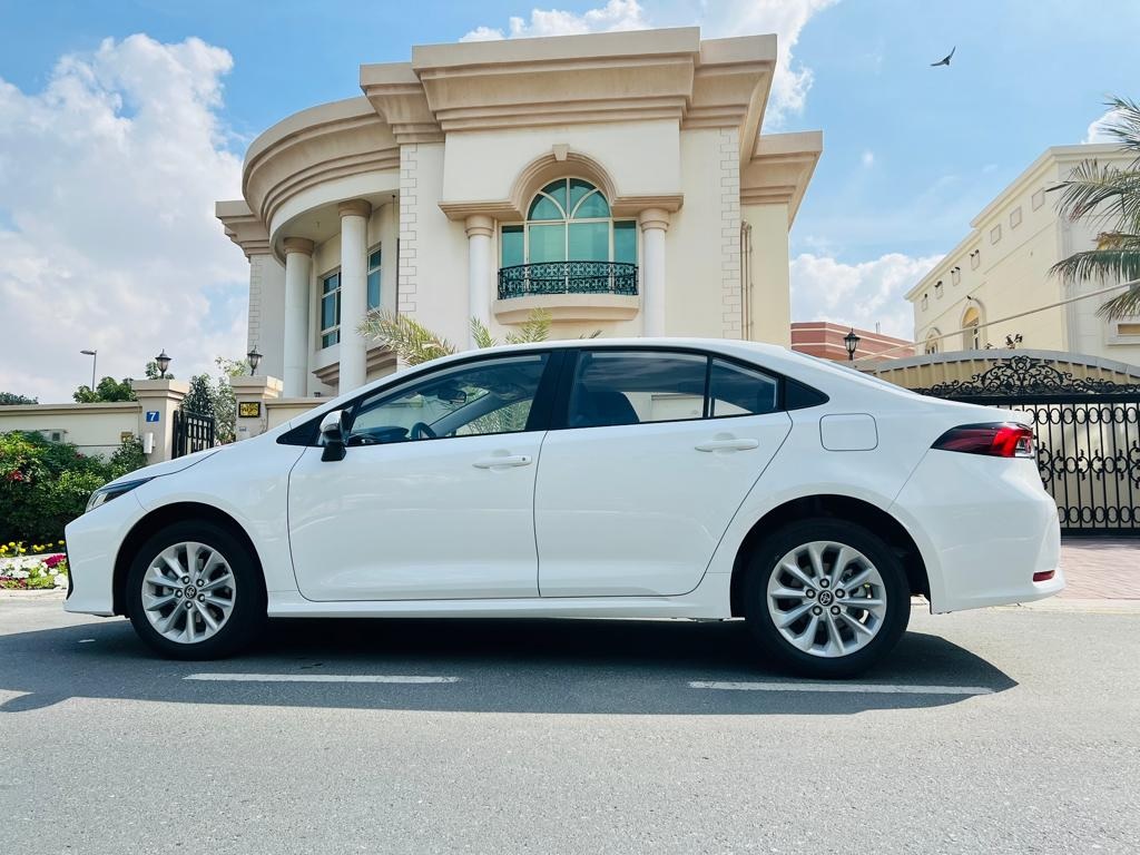 Rent Corolla Hybrid 2024 in Dubai